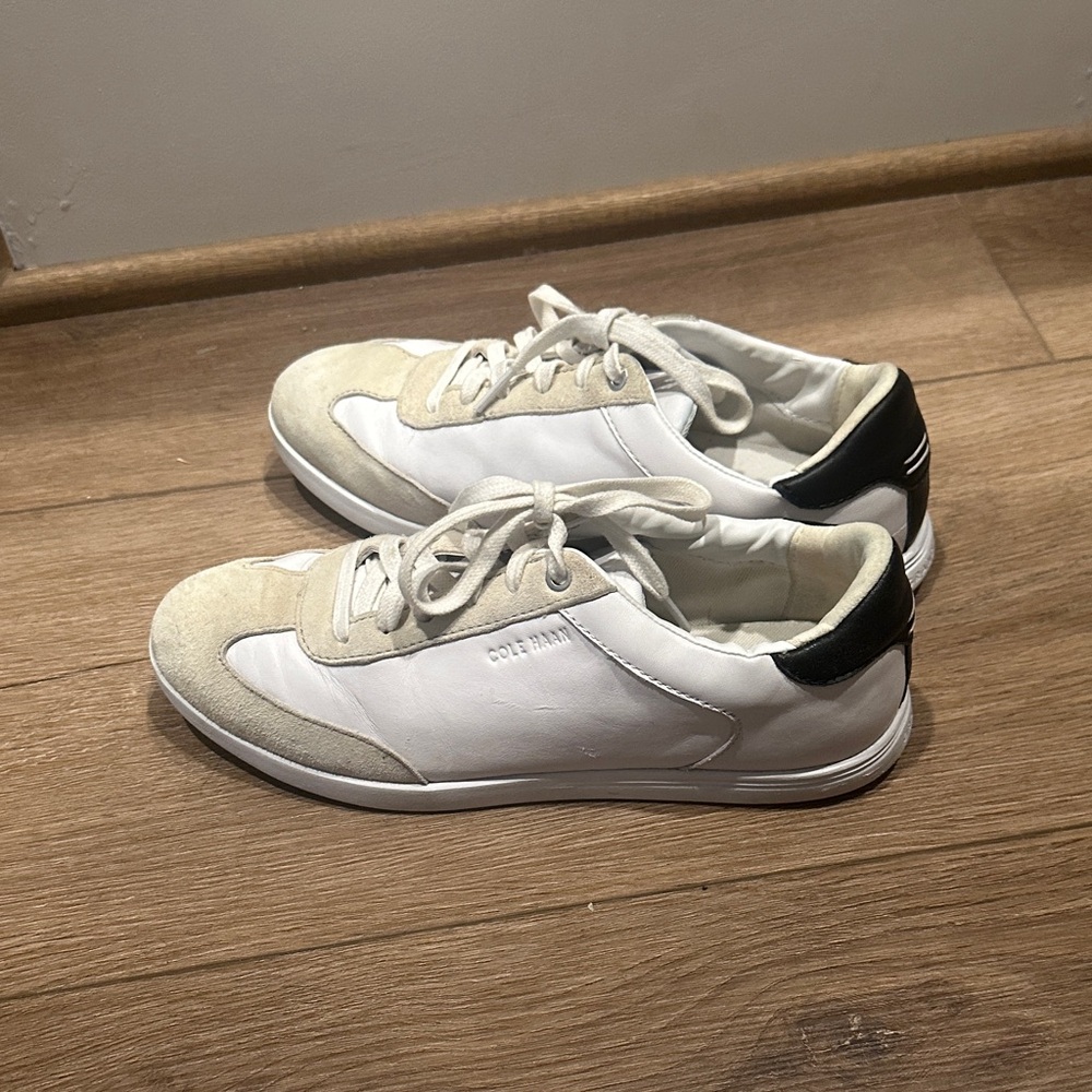 Colee Haan White and Black Sneakers
